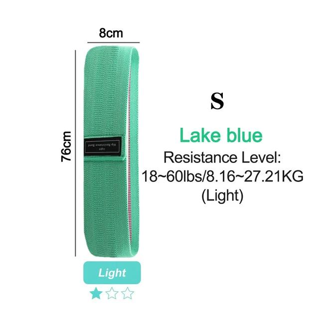 1 peça de faixa de borracha elástica fitness yoga resistência terno hip expansor esportes ginásio equipamentos fitness senhoras treino em casa - Image 1
