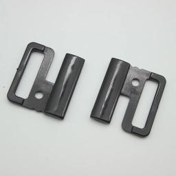Conjunto de ganchos de plástico pretos, sutiã de pressão com fechos e fivelas deslizantes para costura de roupas íntimas, suprimentos para vestido de casamento, 20 peças/10 conjuntos - Image 2