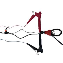 Kitesurfing Soft Bar End, todo o sistema com liberação rápida, 4 linhas, 50cm, 55cm, 60cm, 24m - Image 2