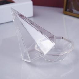 Diy resina molde de diamante caixa de armazenamento anel colar caixa de armazenamento oco diamante silicone uv resina epóxi molde - Image 3