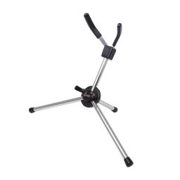 Dobrável soprano saxofone suporte portátil sax metal suporte de assoalho com saco transporte woodwind aeccessaries - Image 4