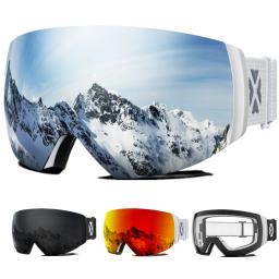 Juli profissional óculos de esqui magnéticos camadas duplas lente anti-nevoeiro uv400 grande máscara de esqui óculos de snowboard para homens - Image 1