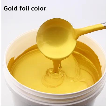 Tinta Dourada Ecológica à Base de Água para Decoração, Segura e Sem Odor - Disponível em 100g, 350g e 1kg