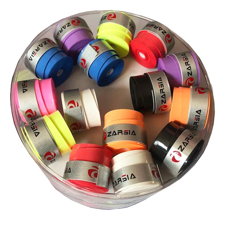 60 pçs zarsia hotsales overgrips de tênis antiderrapante respirável raquete de tênis substituição apertos liso badminton overgrips - Image 1