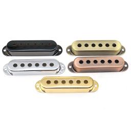 Único latão guitarra elétrica captador capas, ST SQ, acessórios peças, 48mm, 50mm, 52mm, 3 pcs - Image 1