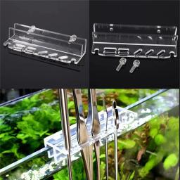 Ferramentas De Plantas De Aquário Cremalheira De Armazenamento, Suporte De Acrílico para Pinça, Raspador, Tesoura, Plantas Aquáticas, Ferramenta De Manutenção De Grama - Image 3