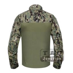 Camisa militar arqueada com folhas e arco emerson, uniforme de combate, armadura corporal, roupa tática para caça, esportes ao ar livre - Image 2