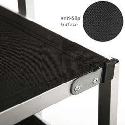Alwaytamanho suporte de escada para cães de estimação, em alumínio leve e dobrável, para camas altas, caminhões, carros e suv - Image 5