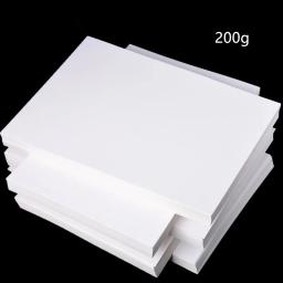 Cartão Handmade branco, pintura, papel de arte do esboço de DIY, A3, A4, cartão grosso, 200g, 4K, 8K - Image 3
