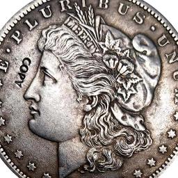 Moedas de Copiar Moedas Morgan Dollar EUA, 1878-1921, 28Pcs - Image 3
