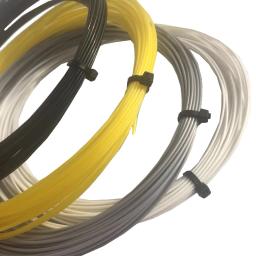2 pçs zarsia alta controle japão raquete de tênis corda poliéster tênis cordas 1.23mm 12m - Image 3