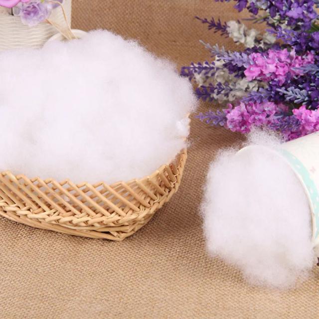 Enchimento de Algodão 100g para DIY: Alta Elástica, Pelúcia e Retalhos para Brinquedos e Travesseiros Feitos à Mão