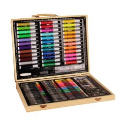 Conjunto pincéis para crianças, caixa jardim infância, ferramentas pintura, presente, materiais arte - Image 2
