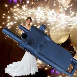 Projetor de faísca elétrica para casamento, fogos de artifício, decoração de festa, evento, piro, fonte de faísca fria, máquina de palco de entrada de casal - Image 5