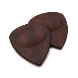Palhetas de madeira para violão e guitarra, 2 peças, ferramenta musical, espessura profissional, acessórios para guitarra - Image 1