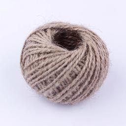 Cordel de juta colorido, corda de juta natural para obras de arte, artesanato diy, exibição de imagem e enfeites, fio de embrulho de presente - Image 4