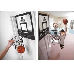 Pendurado placa de basquete net conjunto punch-livre porta transparente pendurado backboard basketball hoop suporte esporte ao ar livre exercício - Image 6