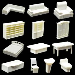 Materiais de construção para diy, diy, diy, diy, diy, simulação, abs, escala 1:50, 26 partes de um conjunto - Image 1