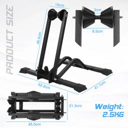 West Biking-Bicicleta Dobrável Rack, Bike Stand, Suporte Da Roda, Estação, Acessórios Da Bicicleta, MTB, Road Bike Store, Base de Apoio - Image 5