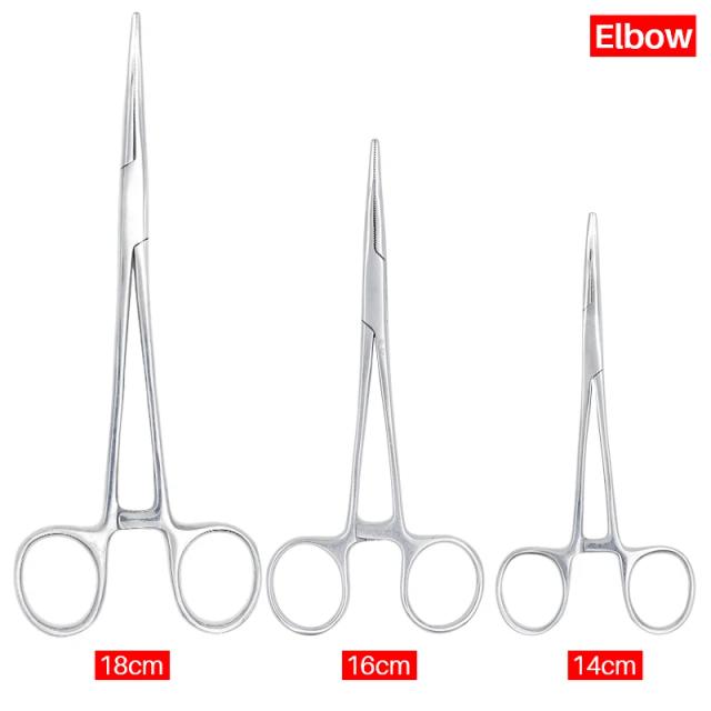Kit de Forceps Hemostáticos em Aço Inoxidável com Braçadeiras de Bloqueio e Alicate de Pesca - Hv3N, 1 Unidade