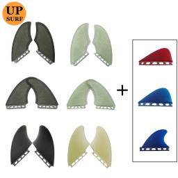 Barbatanas de prancha de surf barbatanas gêmeas/pequena barbatana central prancha de surf abas únicas abas quilha abas abas quilha fin combinação livre conjunto - Image 1