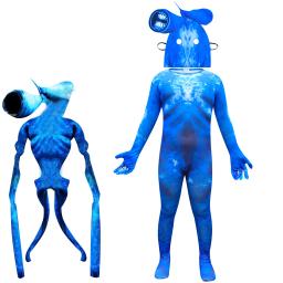 Fantasia infantil para cabeça de sirene, traje para cosplay de halloween com máscara, roupa para meninos, meninas, anime engraçado, festa de carnaval - Image 3