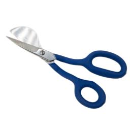 Tesoura de lâmina de bico de pato tapete tufado alça de borracha macia artesanato de precisão applique costura doméstica tesouras afiadas resistentes - Image 1