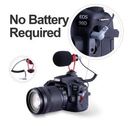 Ulanzi-câmera sairen q1, gravador de vídeo, microfone, espingarda, entrevista, vlog, microfone universal para dslr, android, iphone, smartphone gopro - Image 2
