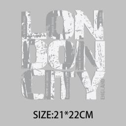 Vinil engomar adesivos para vestuário DIY, patches laváveis, personalidade simples, cor sólida, letras padrão, decoração lavável, roupas - Image 4