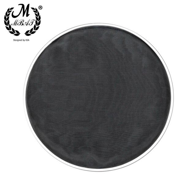 Cilindro de Malha de Náilon para Tambor Silencioso de 10 Polegadas - Acessórios Dupla Camada para Percussão e Conjunto de Tambor