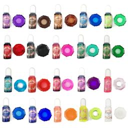Cristal cola epoxy pigmento uv resina tintura diy jóias corante arte artesanato coloração secagem cor mistura decorações líquidas fazendo - Image 1