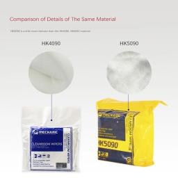 Mecânico macio cleanroom limpador de alta microfibra anti-estático não poeira pano para o telefone pad tablet câmera pc limpeza da tela hk5090 - Image 6