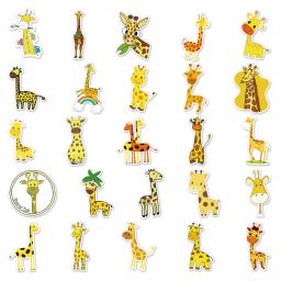 10/50 pçs bonito girafa anime adesivo para computador portátil notebooks papelaria personalizado adesivos para crianças estéticas artesanato suprimentos - Image 6