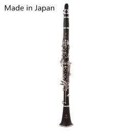 Clarinete de 17 teclas feito no japão, feito no japão, b/baquelite pipe, material do corpo, instrumento de sopro - Image 1