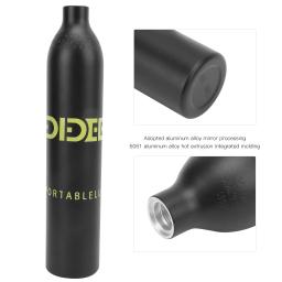 Dideep-cilindro de oxigênio para mergulho, 0,5l, respiradouro subaquático, tanque de oxigênio para mergulho, conjunto com adaptador - Image 5