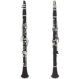 Professional B-Flat clarinete com caso, clarinete de alta qualidade, instrumentos de sopro, tubo preto, acessórios, novo - Image 2