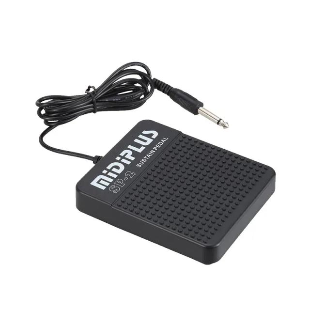 Pedal de Sustentação para Teclado MIDI com Plugue de 1/4 de Polegada