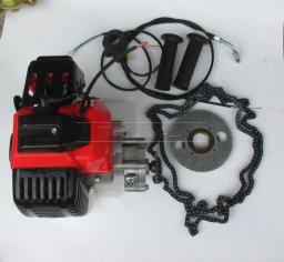 Motor de bicicleta 49cc, kit de motor a gás para bicicleta diy motorizada com corrente t8f - Image 2