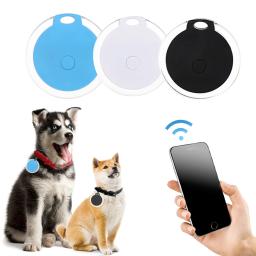 Mini gato do cão de estimação à prova dwaterproof água gps localizador rastreador de animais de estimação inteligente bluetooth rastreamento dispositivo anti-perdido - Image 1