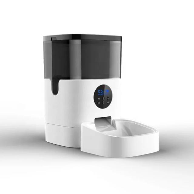 Alimentador Automático Inteligente Tuya 4L para Cães e Gatos: Dispenser de Ração Inovador para Pets
