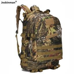 Mochila Bionic Impermeável de Caça e Pesca, Bolsa de Ombro Dupla Multifuncional, Resistente ao Desgaste, Tecido Oxford, 40L - Image 1