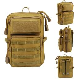 Bolsa esportiva para atividades ao ar livre, edc, sistema molle, suporte de treinamento, acampamento, caminhadas, mochila utilitária, bolsa de cintura - Image 3