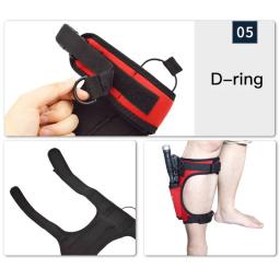 Equipamento De Mergulho Aquático Leggings De Mergulho Conjunto De Facas Divers Knife Underwater Set Equipment Ajustável - Image 4