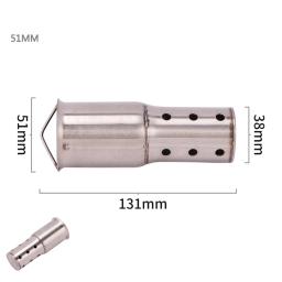 Silenciador de cano de escape, 2 ", 2.5", silenciador, reduz o som, removível, 51mm, 60mm, para yamaha, suzuki - Image 6