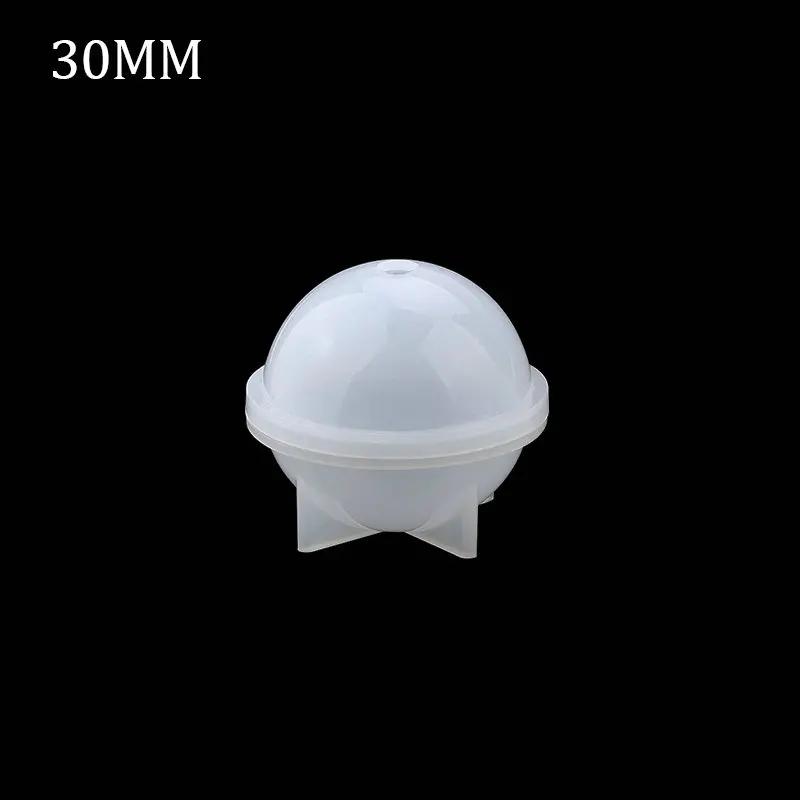 Resina Epóxi Moldes para Fazer Jóias, Silicone Ball Mold, Brinco Fundição Ferramentas, Handmade Pingente, Artesanato DIY, Epoxy Resina Arte - Image 1