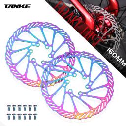 Tanke freio a disco de bicicleta 140 160 180 203 rotores com parafusos freio hidráulico estrada mountain bike mtb óleo slic rotor peças da bicicleta - Image 2