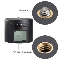 Inteligente Multifuncional Tempo Roating Mount Adaptador, Acessório da câmera, apto para Gopro Max Hero 11, 10, 9, 8, 7, Iphone, DJI, OSMO, Insta360, ONE X2, R - Image 2