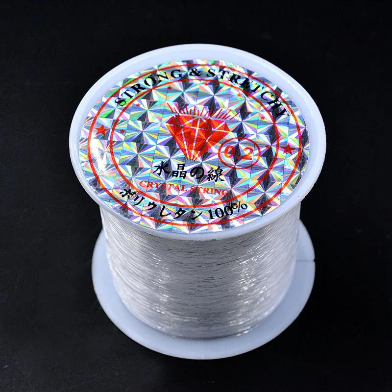 Strong Non-Stretch Peixe Linha Fio, Nylon Corda Corda, Corda Rosca, Beading Contas para Fazer Jóias, 0.2mm-0.8mm, Novo - Image 1