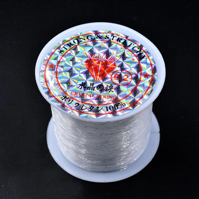 Linha de Nylon Não Esticável para Joias, Ideal para Beading e Trabalho com Contas, 0.2mm a 0.8mm, Super Resistente e Durável