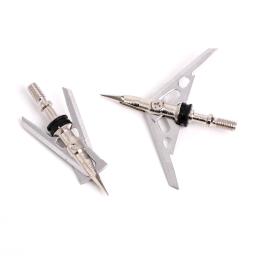 Tiro com arco e flecha broadhead 100 grão ponta de seta afiada 2/3 lâminas dicas para composto recurvo arco e flecha tiro caça acessório - Image 6